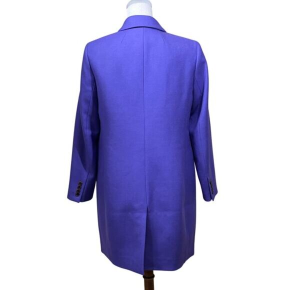 J. Crew Parke topcoat, tailored, classic, timeless, minimalist, city chic - Picture 3 of 8